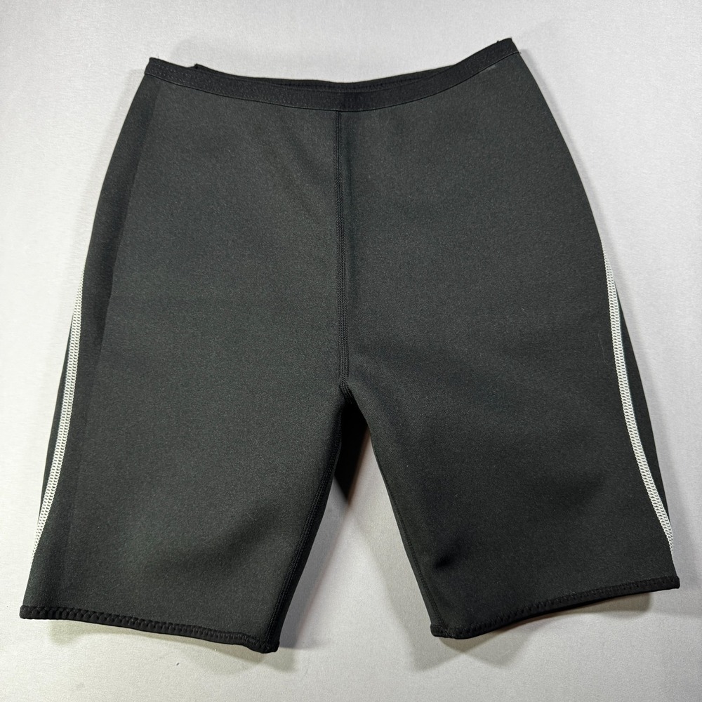Everlast FIT Neoprene Womens Workout Boxing Sauna Shorts Size Small Black